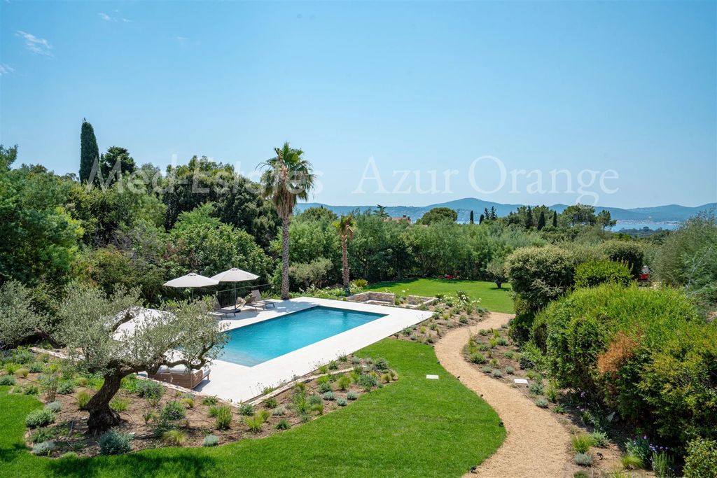 Property photo 1 of 34 Elegant Renovated Provençal Villa With Panoramic Sea Views – On Private Domain In Grimaud