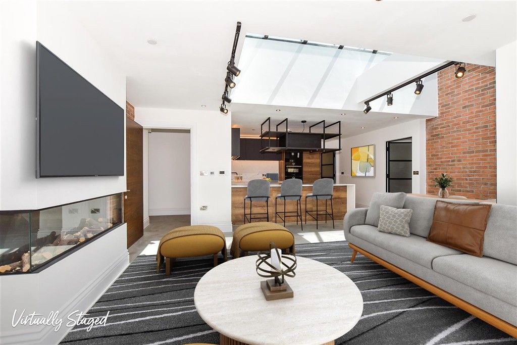 Property photo 2 of 13 Virtually Staged Lounge Kitchen