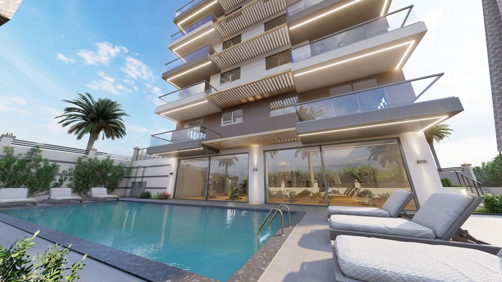 Property photo 2 of 15 Modern Property For Sale In Fethiye For Sale - Communal Pool And Sun Terraces