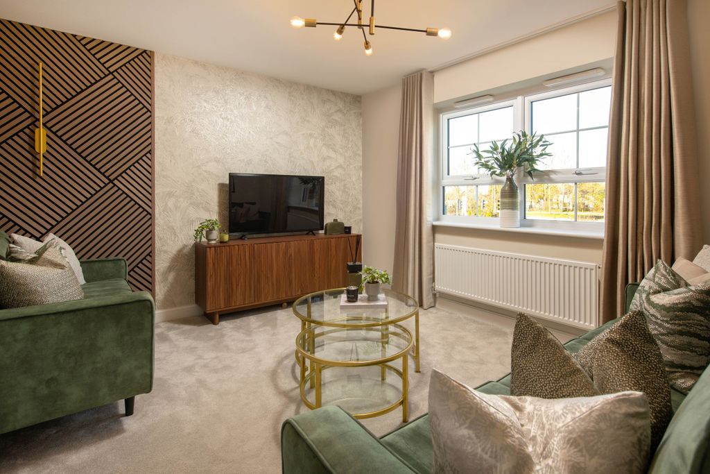 Property photo 3 of 8 Internal Image Of The Lounge In The Kingsville 3 Bedroom Home