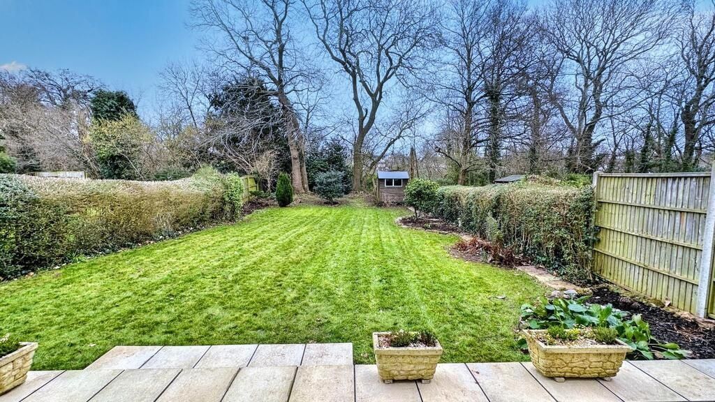 Property photo 2 of 15 Well-Maintained Rear Garden With A Neat Lawn, Pave...