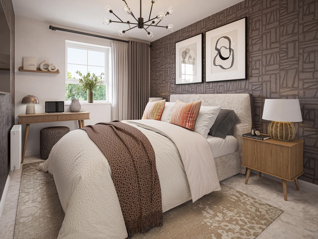 Property photo 3 of 7 Internal CGI Of The Folkestone Main Bedroom