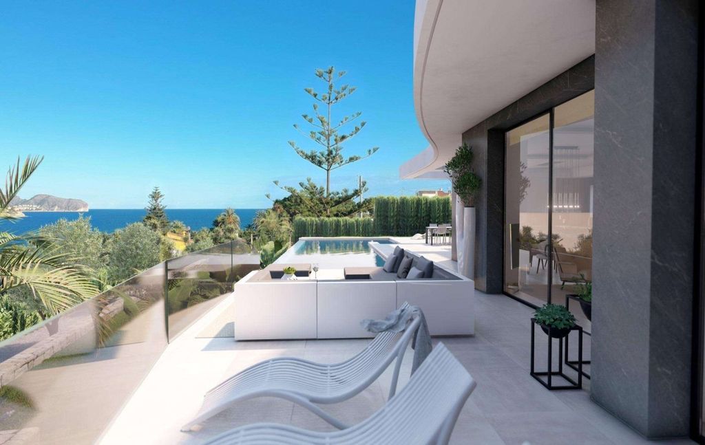 Property photo 1 of 17 New-Build Villa With The Sea-Views In Benissa