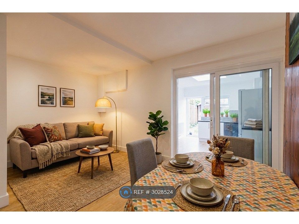 Property photo 2 of 14 Dining & Living Room (Visually Enhanced)