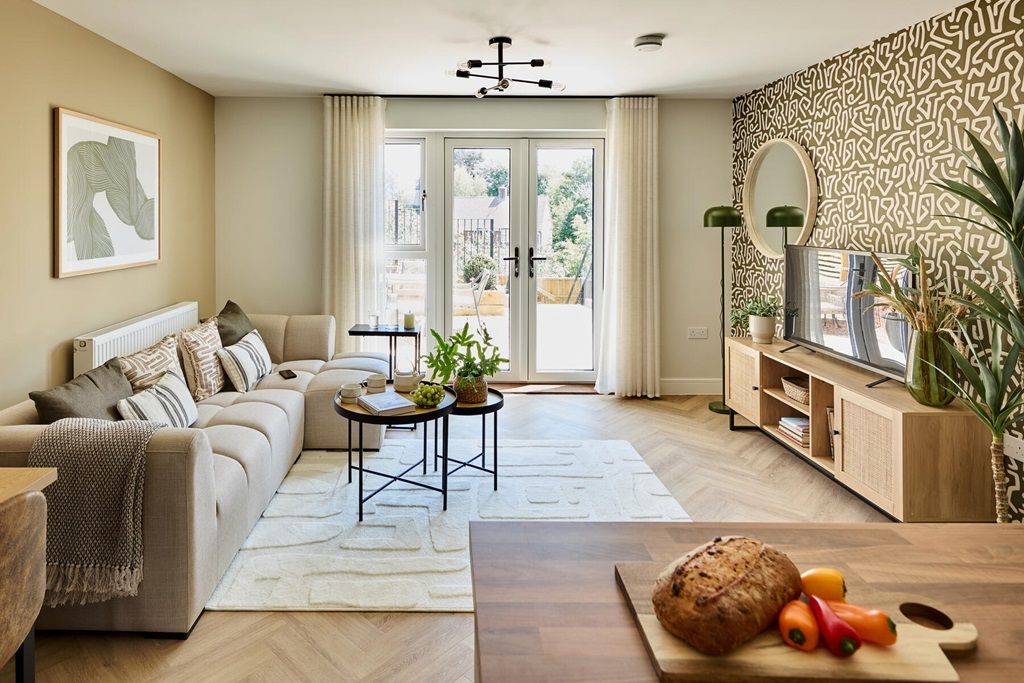 Property photo 1 of 9 Open Aspect Living Room/Kitchen