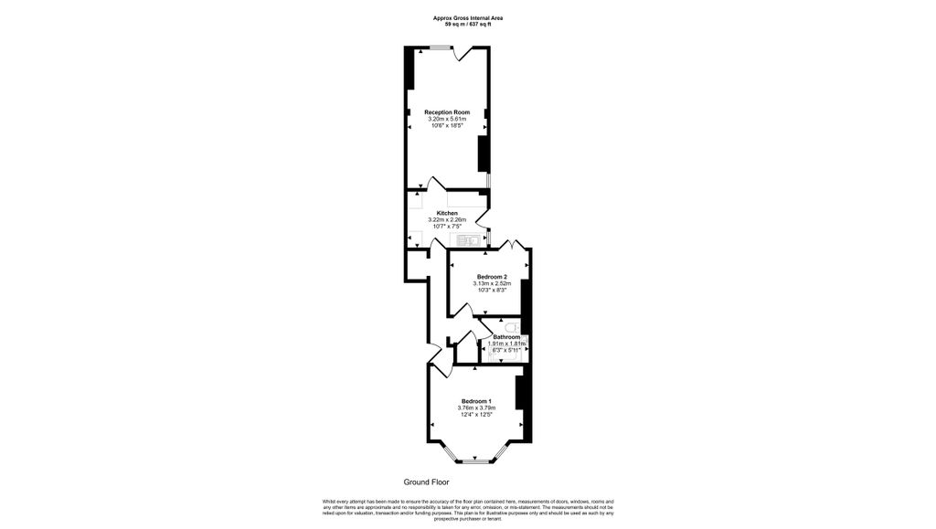Property photo 2 of 10 Flat 1, 67 Elthorne Avenue.Jpg