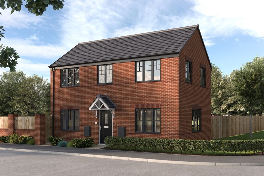 Property photo 1 of 12 Computer Generated Image, Indicative Exterior, New Build Home