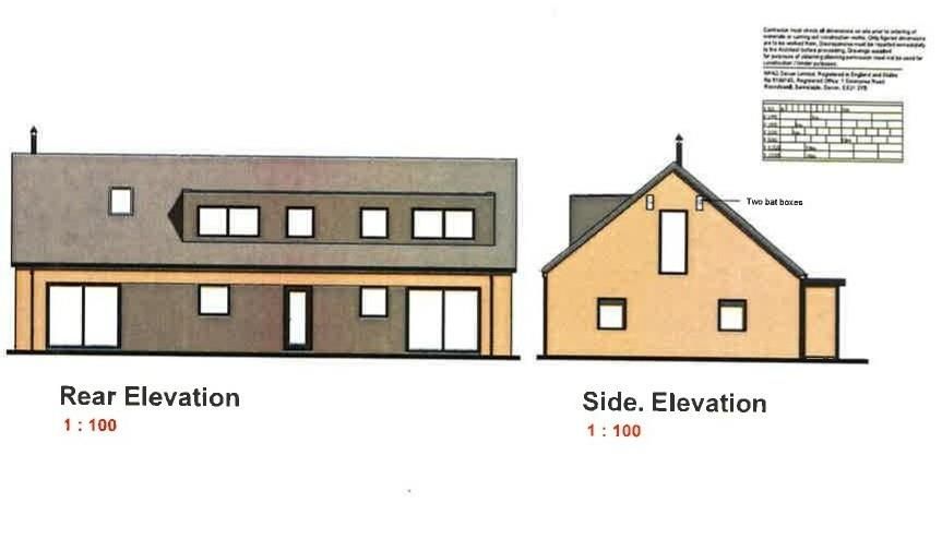 Property photo 1 of 8 Rear & Side Elevations Drawing