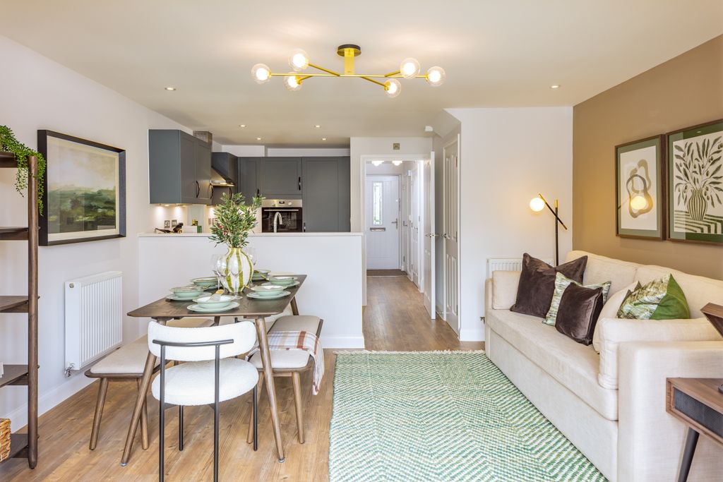 Property photo 2 of 10 Dining Space Inside The Willesley Three Bedroom Home At Orchards Rise