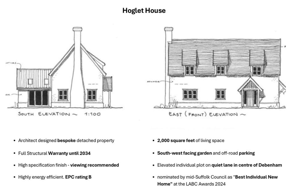 Property photo 2 of 22 Architect Drawing &amp; Bullet Points