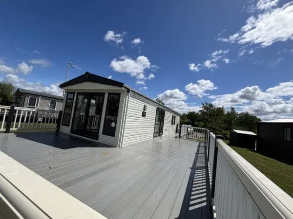 Property photo 3 of 13 Spacious Wraparound Decking Outside The Holiday Caravan