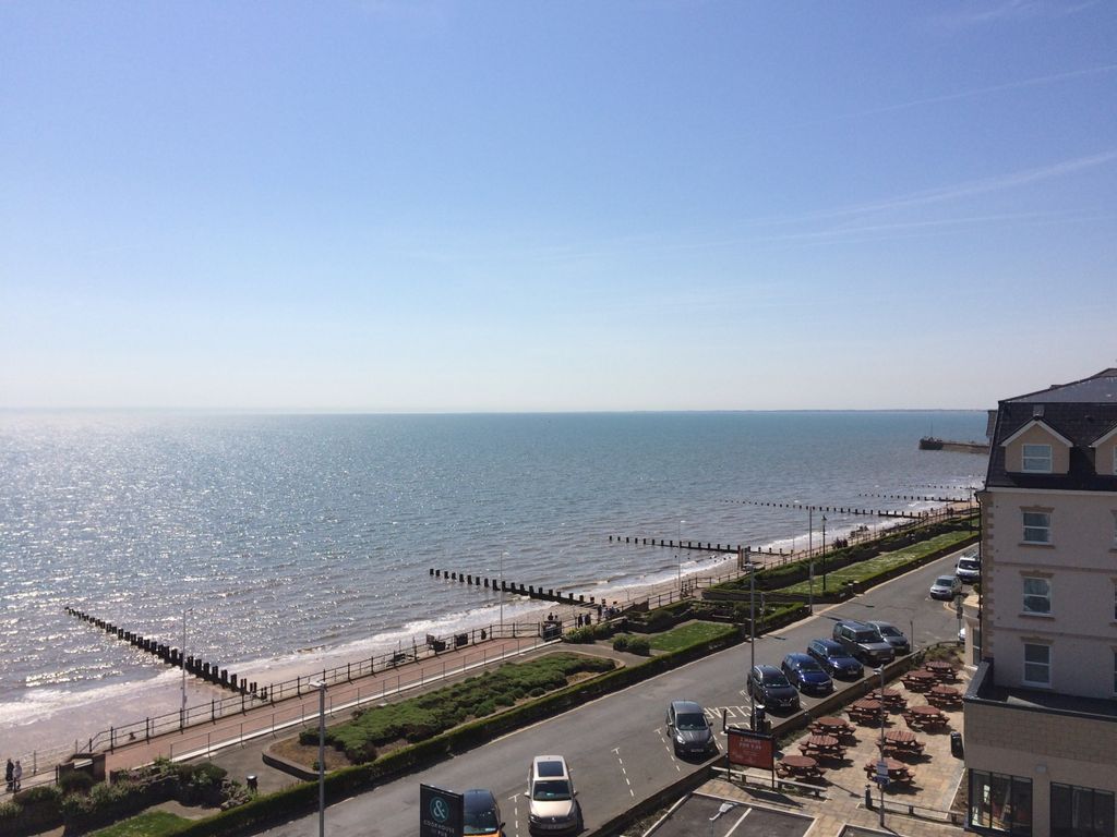Property photo 1 of 14 Stunning Seafront Location. 1 Bed Top Floor Apartment In A Refurbished Block, Highcliffe, Albion Terrace.