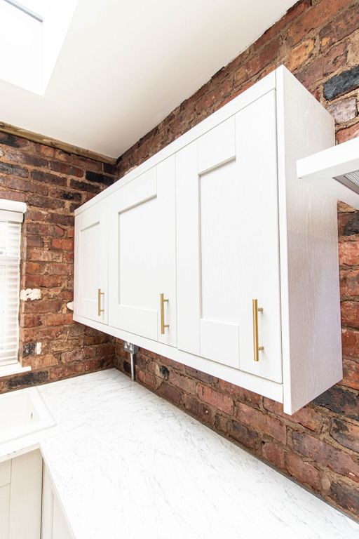Property photo 3 of 9 Bright Modern Kitchen With White Shaker-Style Wall...