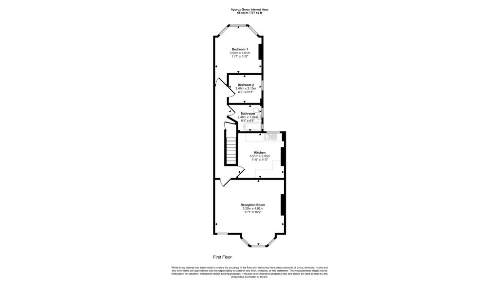 Property photo 2 of 9 First Floor Flat, 31 Lytton Road.Jpg