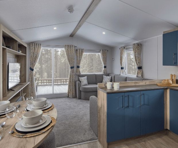 Property photo 1 of 5 Open Plan Lounge And Kitchen With Wraparound Seating And Large Windows