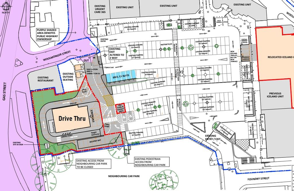 Property photo 3 of 7 Drive Thru Layout.Png