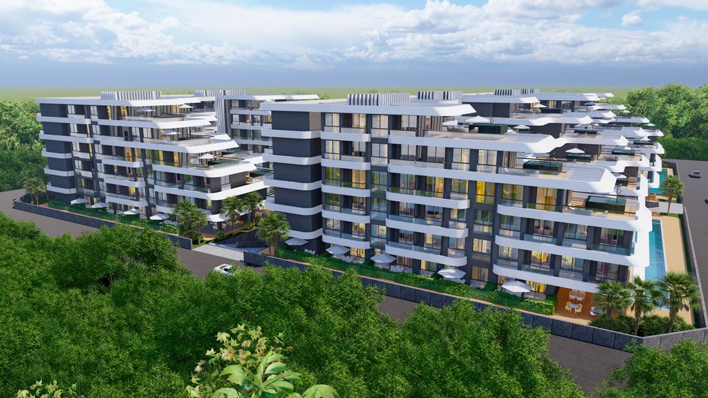 Property photo 3 of 15 Off-Plan Antalya Apartments In Altintas For Sale - Very Near The Airport