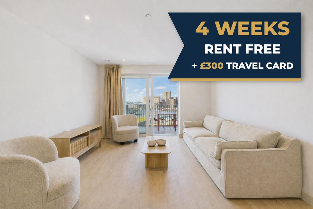 Property photo 1 of 25 4 Weeks Rent Free + 300 Travel Card - Cream Sofa -