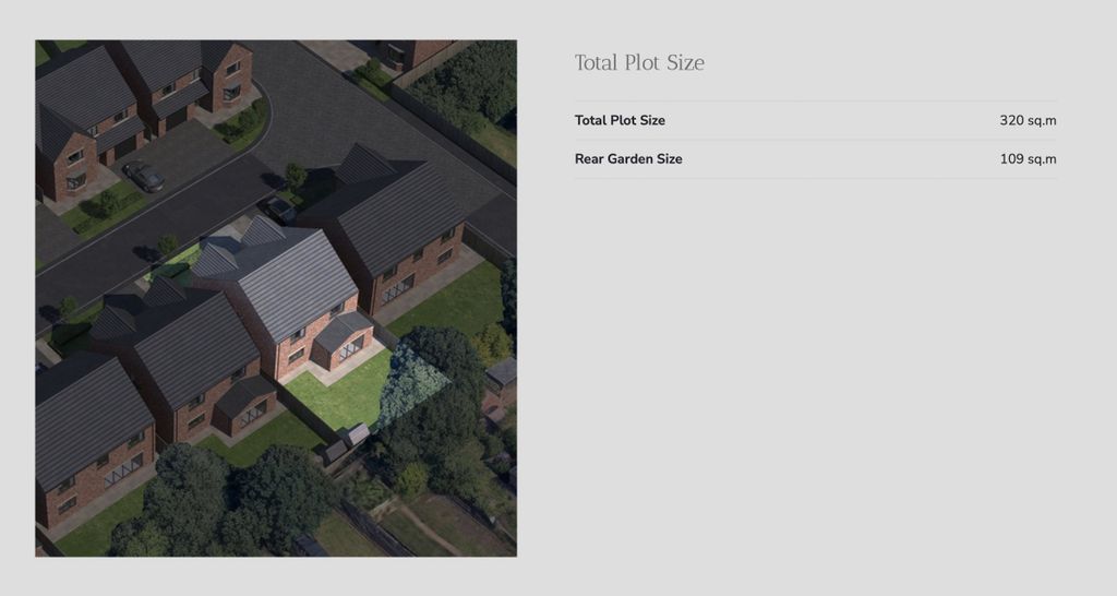 Property photo 3 of 4 The Conisbrough - Total Plot Size