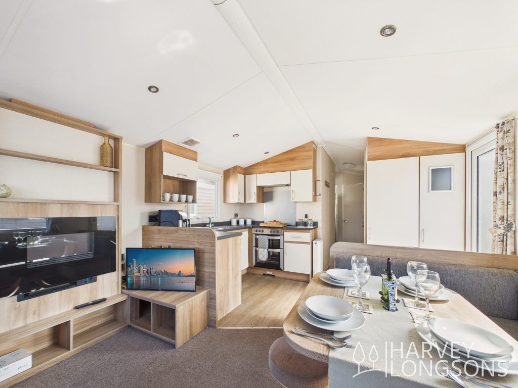 Property photo 2 of 14 Open-Plan Lounge, Dining Area And Kitchen In The Willerby Lymington