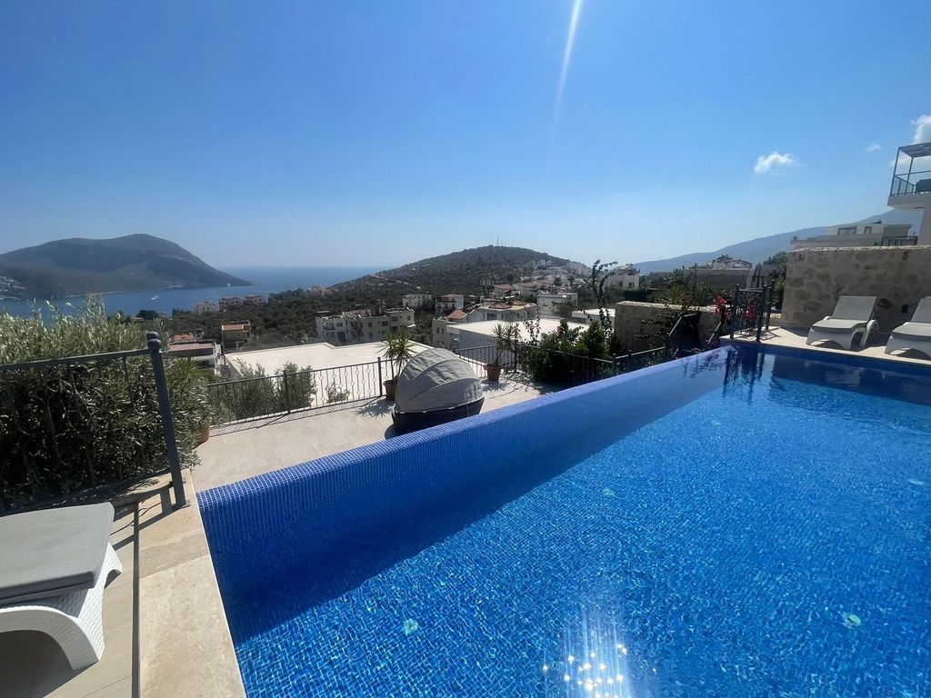 Property photo 3 of 22 Deluxe Kalkan Property Is For Sale - Private Infinity Pool With Full Sea Views