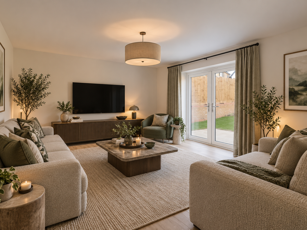 Property photo 2 of 19 The Aubrey Show Home, Living Room