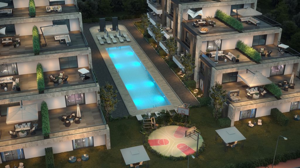 Property photo 3 of 19 Meticulous Investment Properties For Sale In Antalya - Large Social Exterior Areas