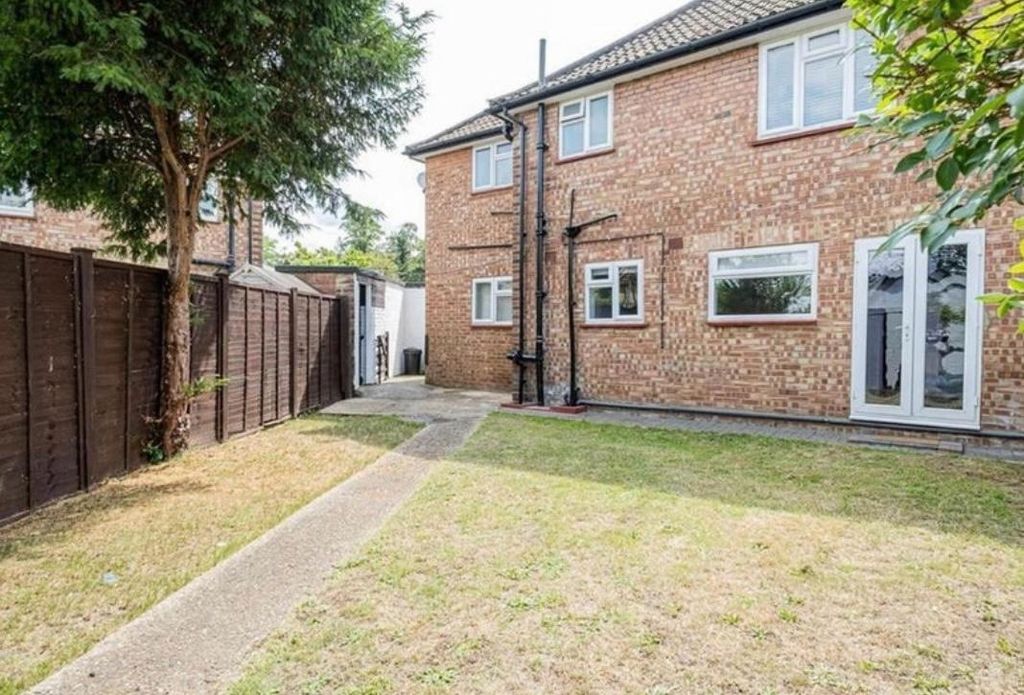 Property photo 2 of 7 Private Rear Garden With A Paved Pathway, Lawn Are...