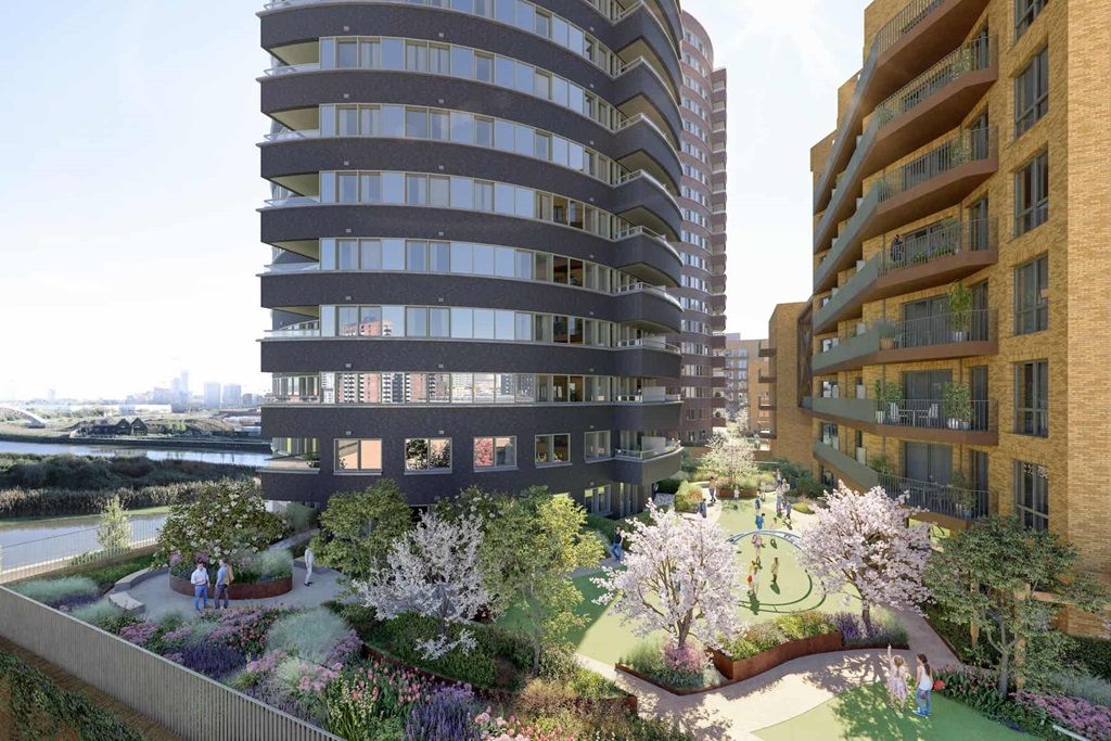 Property photo 1 of 12 Enjoy A Calm Retreat From The City At Rivermark's Podium Gardens