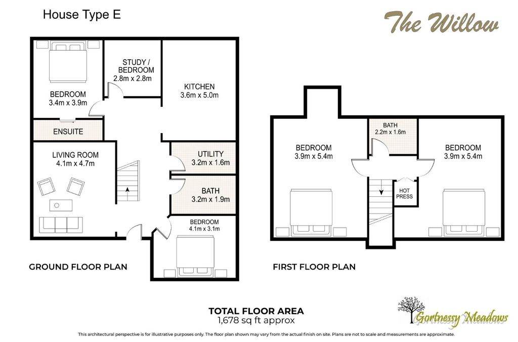 Property photo 2 of 4 The Willow Floor Plan.Jpg