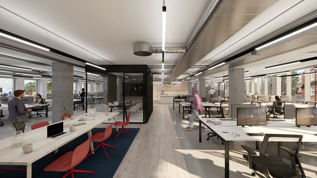 Property photo 3 of 21 The Fulham Centre Fulham Broadway Sw6 Office To Let West London Foor CGi.Jpg