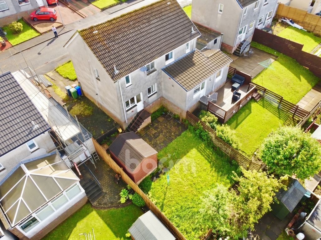 Property photo 3 of 19 Newton Road, Lenzie Drone Shot