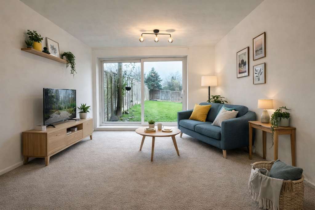 Property photo 1 of 13 Living Room (Ai Generated Furniture)