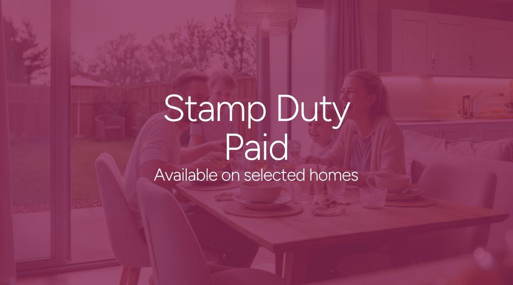 Property photo 2 of 10 The Image Displays The Text "Stamp Duty Paid" Along With A House Icon And A Pound Symbol