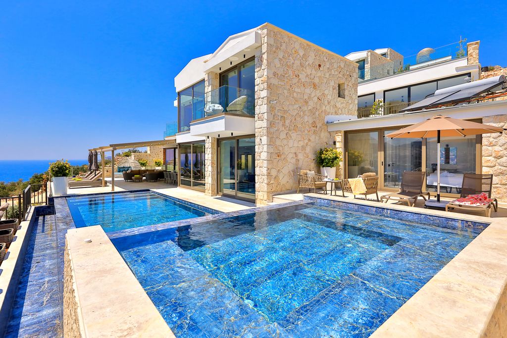 Property photo 2 of 28 A Luxury 5-Bedroom Sea View Antalya Villa For Sale - Stunning Villa With A Private Infinity Pool