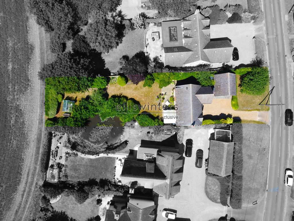 Property photo 2 of 25 Aqua House, Ramsey Road, Kings Ripton - Aerial Hig