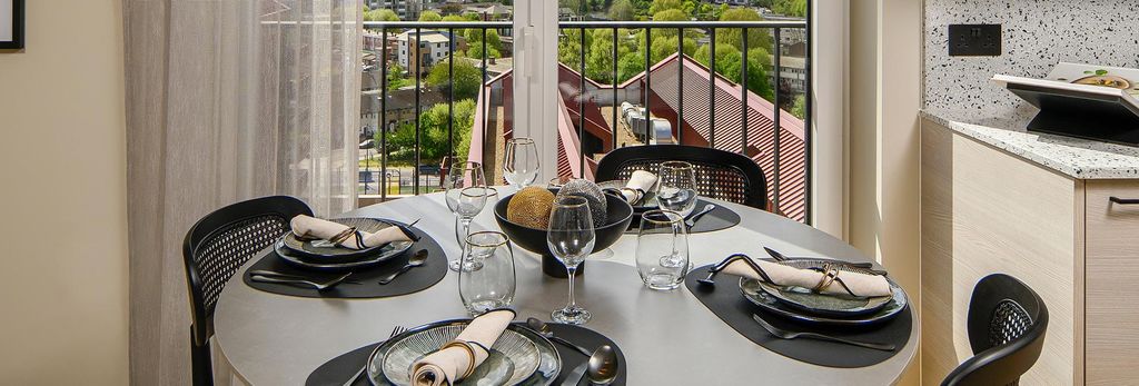 Property photo 1 of 5 Heron Wharf, Property B1-03-06, Dining Area With Stunning Views