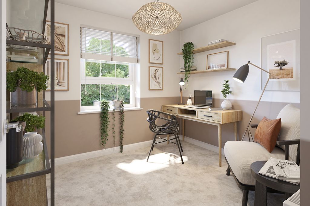 Property photo 3 of 7 Fourth Bedroom Or Home Office In A 4 Bedroom Hazelborough