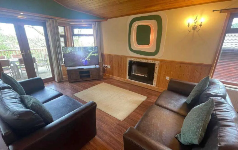 Property photo 3 of 14 Spacious Living Room With Open Plan Layout At Watermouth Lodges Luxury Lodge