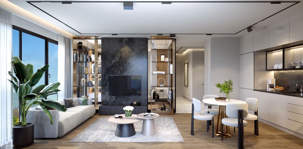 Property photo 3 of 13 Notable Off-Plan Apartment For Sale In Istanbul - Modern And Spacious Living Area