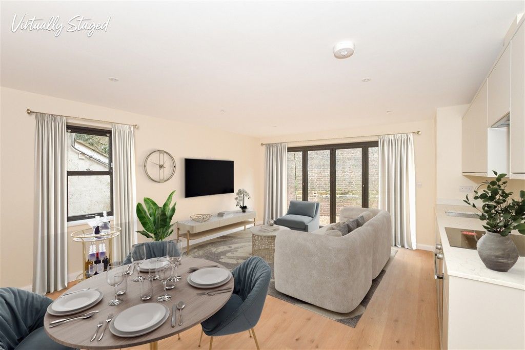 Property photo 3 of 8 Staged Lounge Kitchen Diner