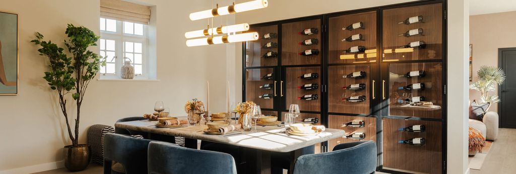 Property photo 2 of 4 Dining Area With Wine Wall