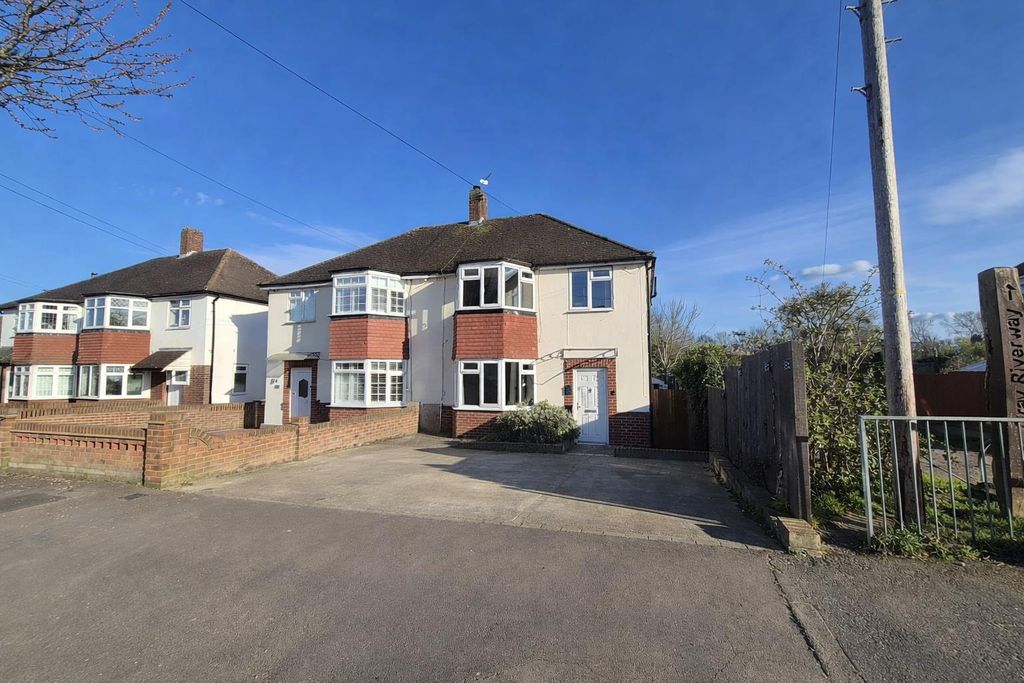 Property photo 1 of 16 Suburban Semi-Detached Houses On Clear Day.Png