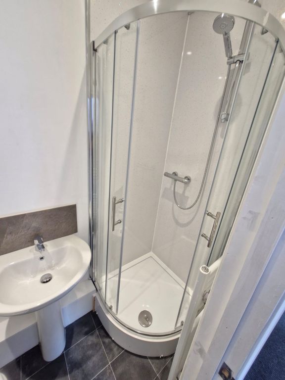 Property photo 2 of 9 Modern Bathroom Featuring A Compact Shower Enclosu...