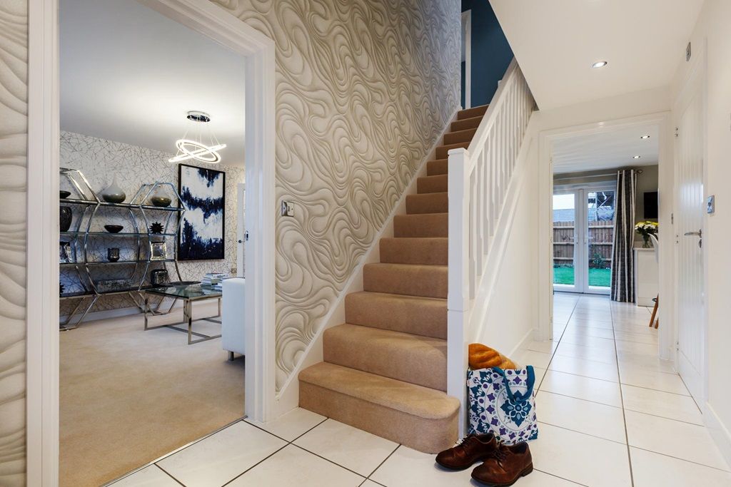 Property photo 3 of 13 The Central Entrance Hallway And Convenient Cloakroom