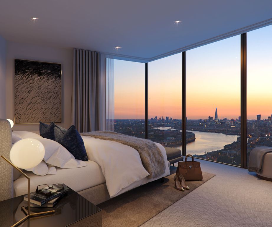 Property photo 1 of 16 3848_Westferry_28Th Floor_Master Bedroom_Pb.Jpg