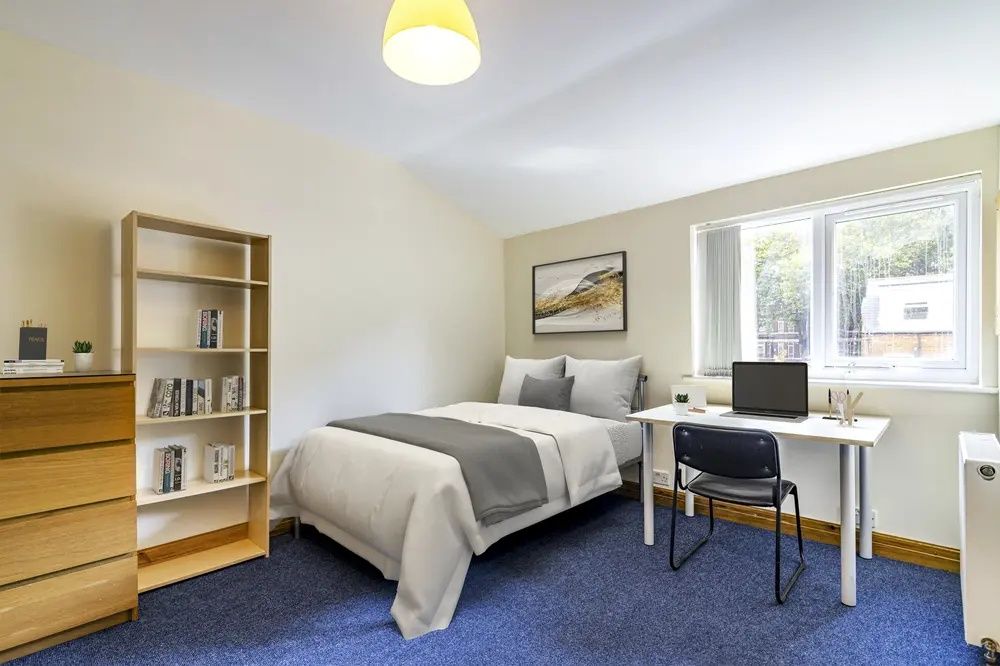 Property photo 2 of 8 A Bright And Tidy Single Bedroom Featuring A Comfo...