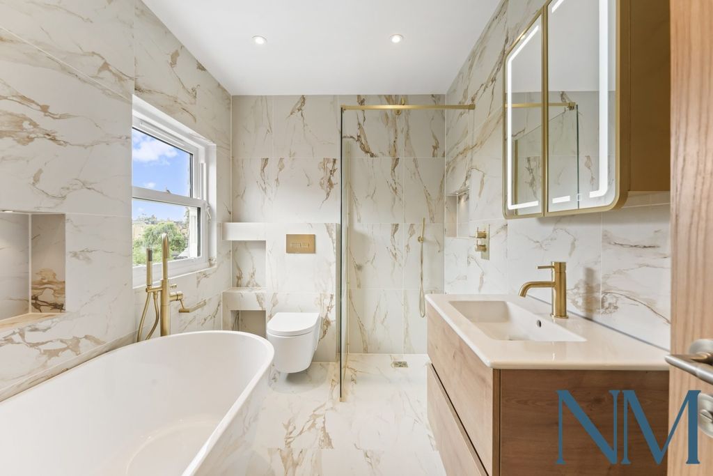 Property photo 1 of 12 Newly Refurbished 5 Bedroom Semi-Detached House With 100ft South Facing Garden &amp; Driveway In Wimbledon, Sw19