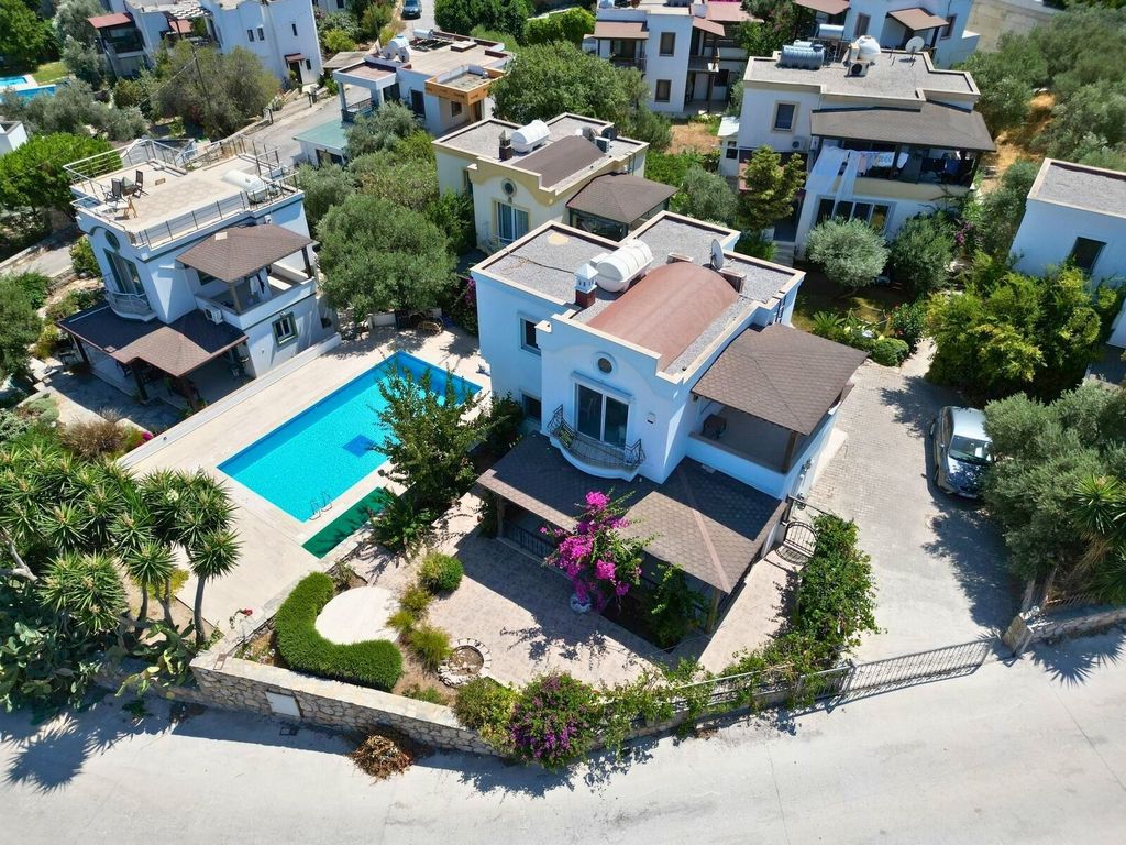 Property photo 3 of 22 Bodrum Villa For Sale In Yalikavak Near The Marina & Beach - Arial View Showing The Shared Pool