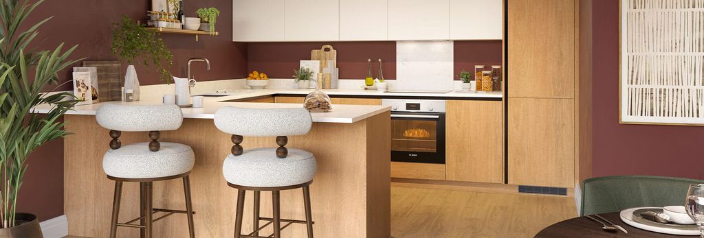 Property photo 1 of 4 An Interior CGI Of The Kitchen / Dining Area At Hertford Locks